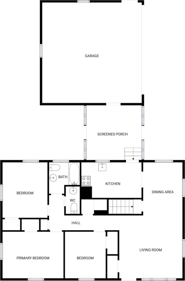 4013 N Graham Ave, Indianapolis, IN 46226 - property floor plan
