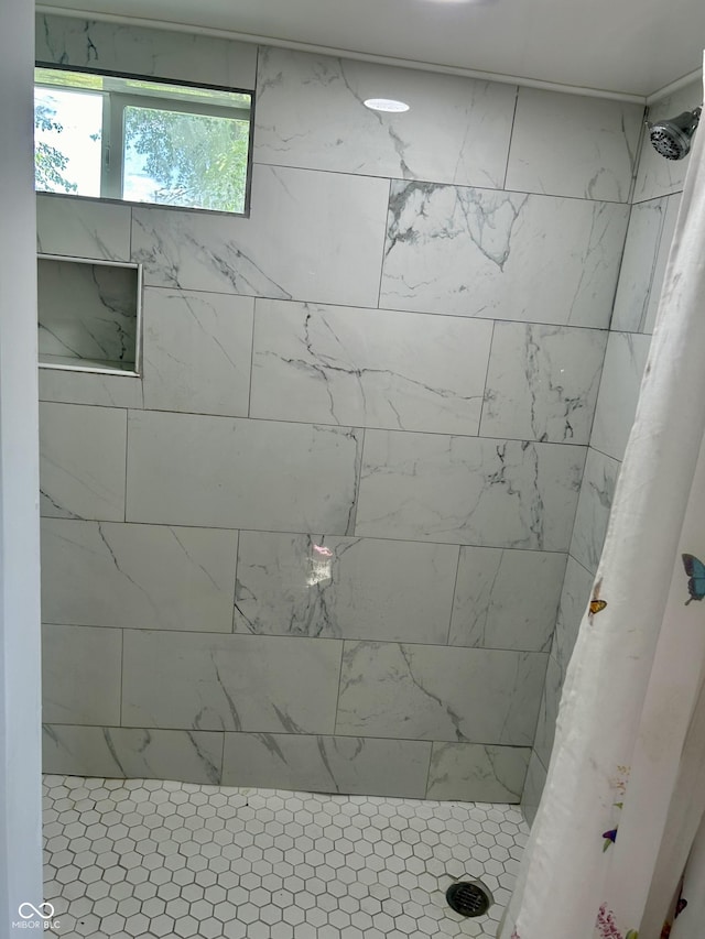 full bath with a stall shower