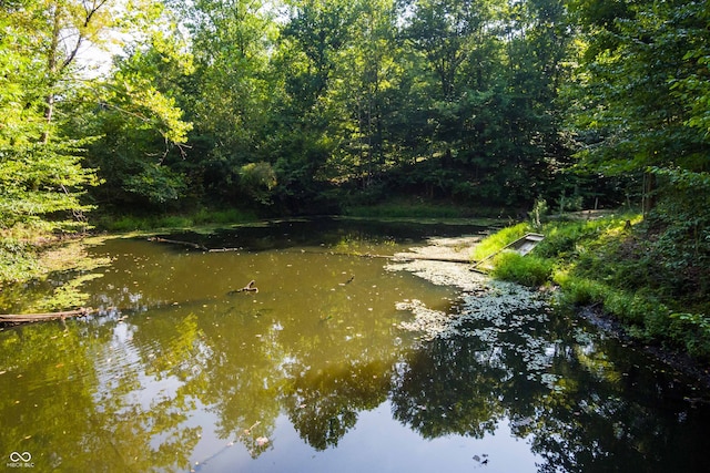 view of water feature