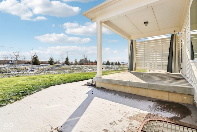 view of patio