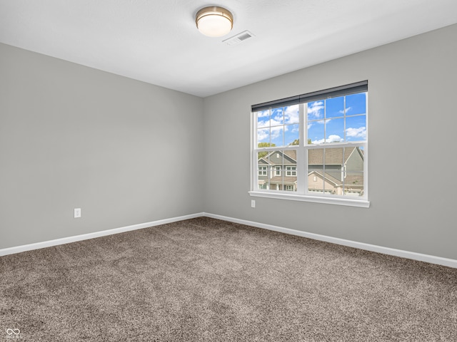 empty room featuring carpet