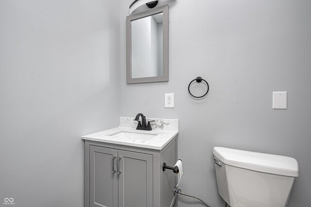7587 Shady Side Dr, Bloomington, IN 47401 - bathroom featuring toilet and vanity