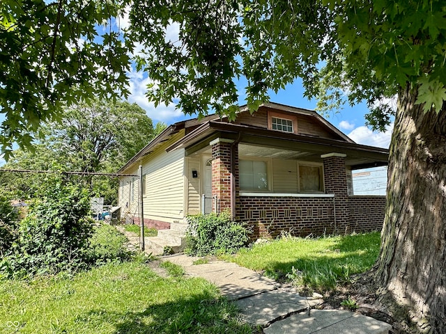 view of bungalow-style house