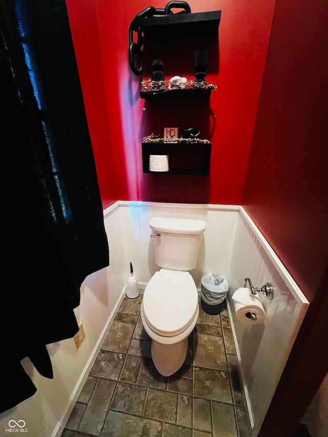 bathroom with toilet