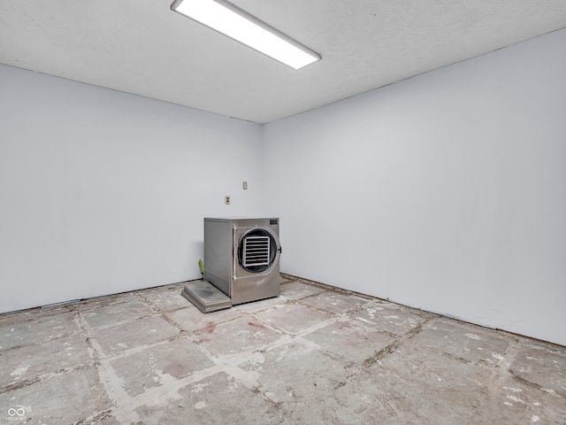 unfurnished room with washer / dryer