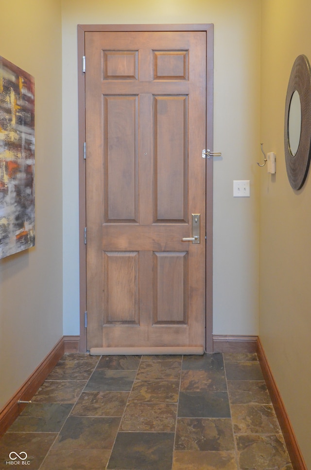 view of entrance foyer