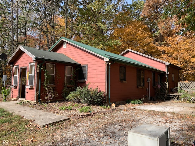 view of property exterior