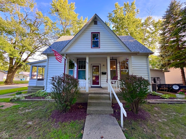 view of bungalow