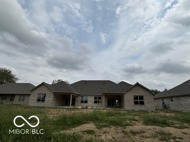 view of rear view of property