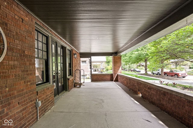 view of patio / terrace with covered porch