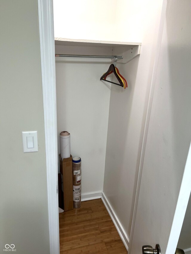 view of closet