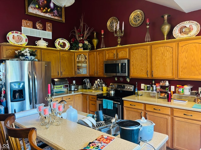 kitchen featuring stainless steel appliances