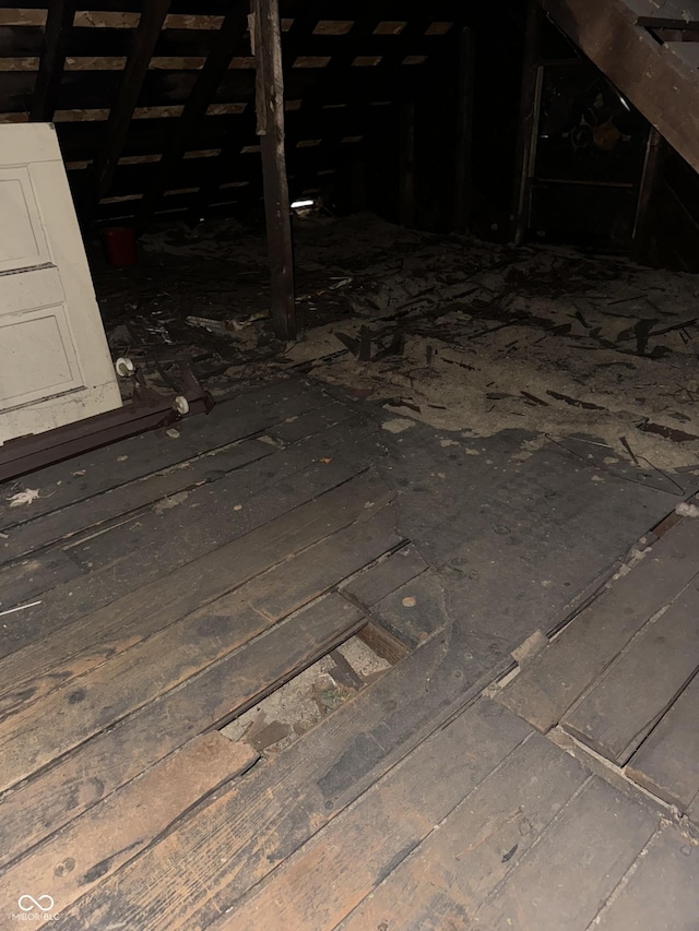 1804 N Delaware St, Indianapolis, IN 46202 - view of unfinished attic