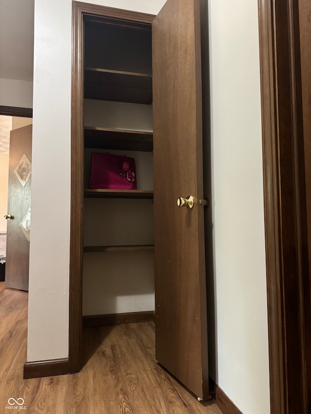 view of closet