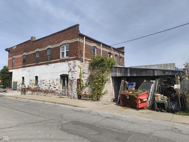 view of building exterior