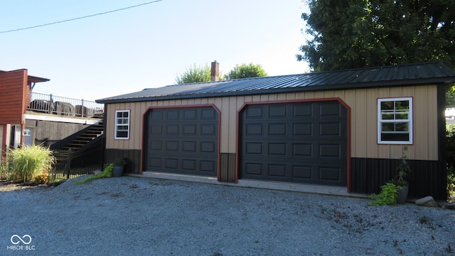 114 N Grant Ave, Crawfordsville, IN 47933 - view of detached garage