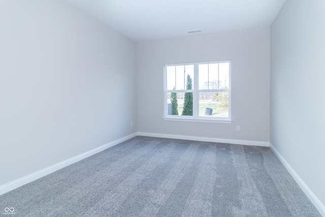 spare room featuring carpet floors