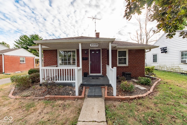 view of bungalow-style house