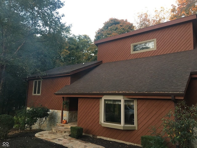 view of rear view of house