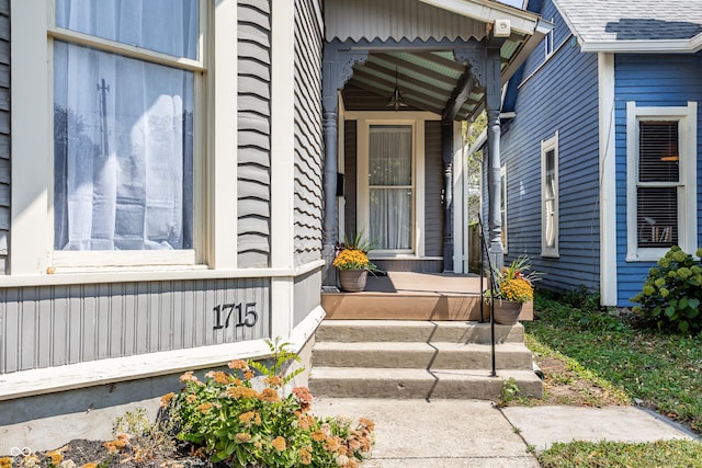 1715 Alabama St, Indianapolis, IN 46202 - property entrance with covered porch