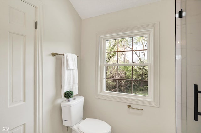 22 W 54th St, Indianapolis, IN 46208 - full bath featuring toilet and a shower with door