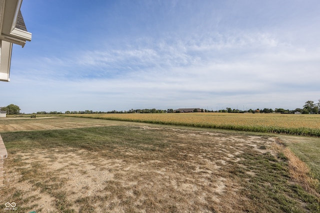 1569 Tupelo Dr, Greenfield, IN 46140 - view of yard with a view of countryside