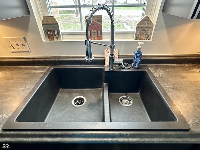 details with sink