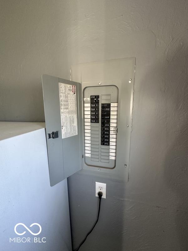 utilities with electric panel