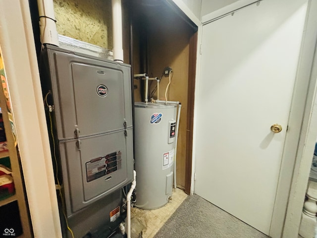 utilities with water heater