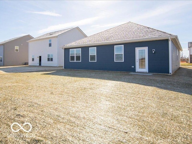 view of rear view of house