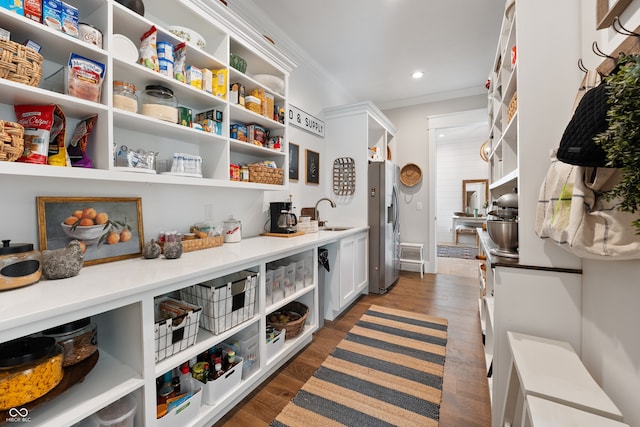 pantry featuring sink