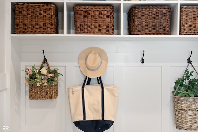 view of mudroom