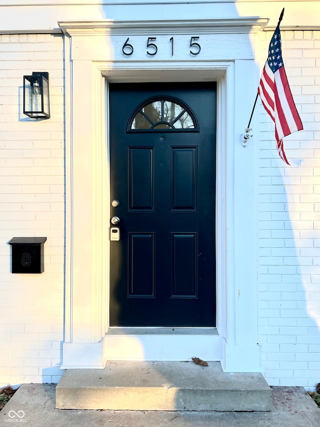 view of property entrance