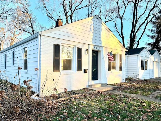 view of bungalow