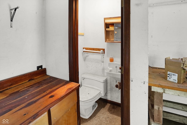 bathroom with toilet