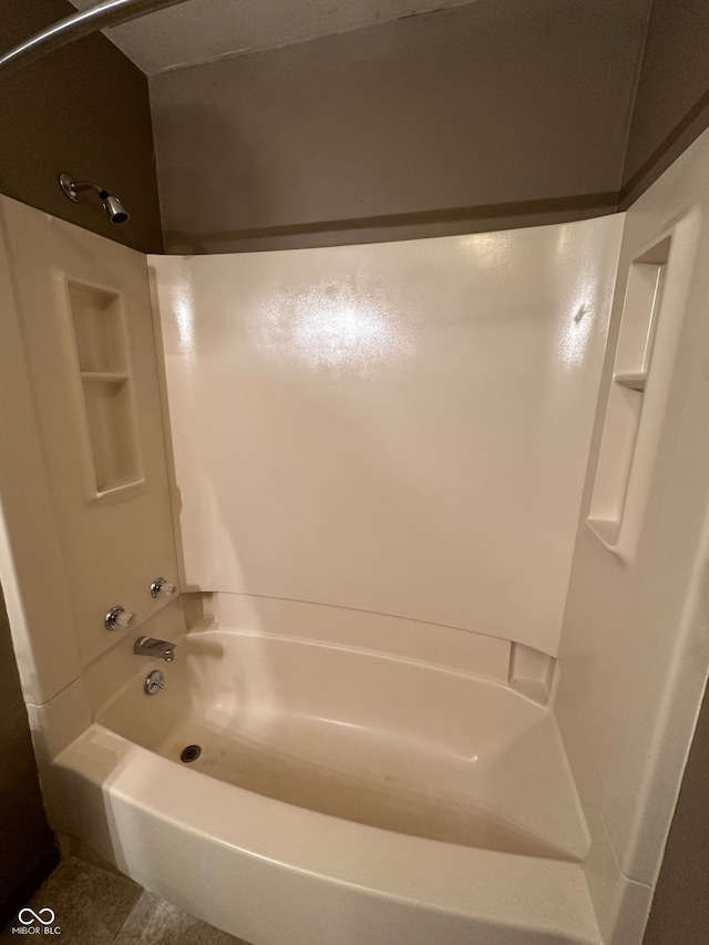 bathroom featuring tub / shower combination