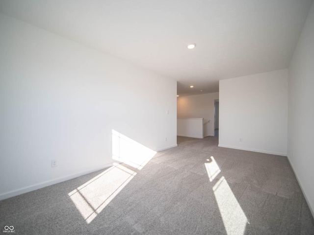 7888 Magnolia St, New Palestine, IN 46163 - carpeted empty room featuring recessed lighting and baseboards