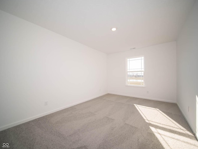 7888 Magnolia St, New Palestine, IN 46163 - spare room with carpet and recessed lighting