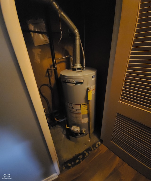 utilities featuring water heater