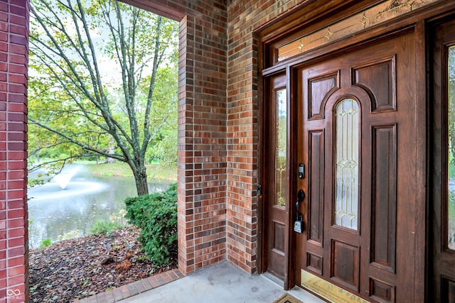 view of property entrance