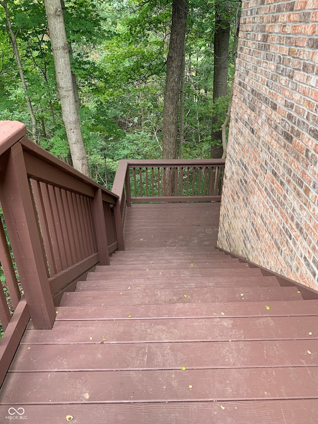 466 Sycamore Ridge Ct, Avon, IN 46123 - view of wooden deck