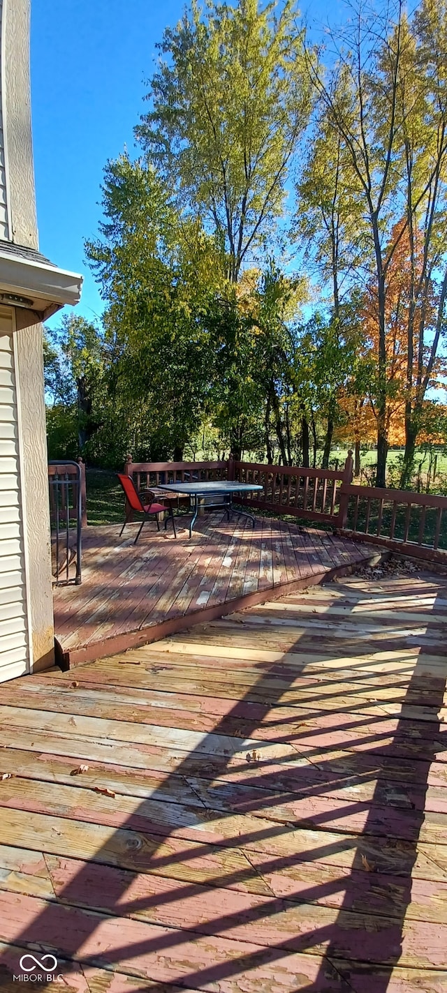 view of deck