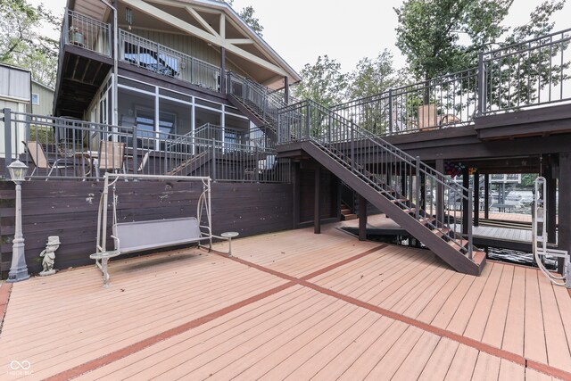 view of deck