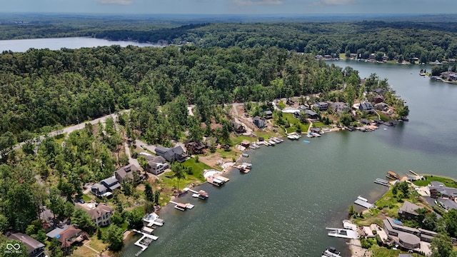 4161 S Summit Ln, Columbus, IN 47201 - aerial overview of property's location featuring a nearby body of water and nearby suburban area
