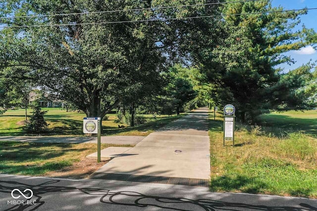 view of road