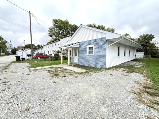 view of side of home