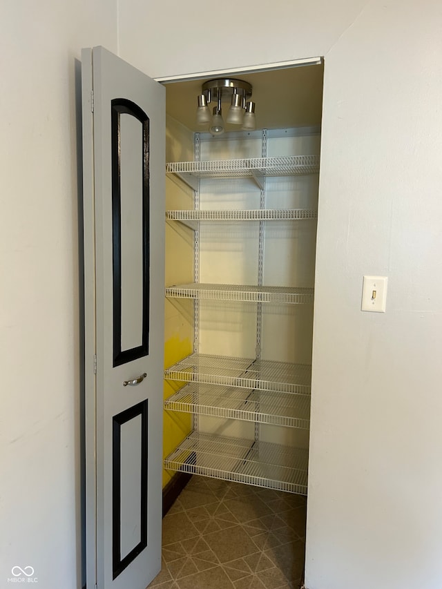 view of pantry