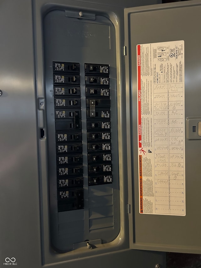 utilities with electric panel