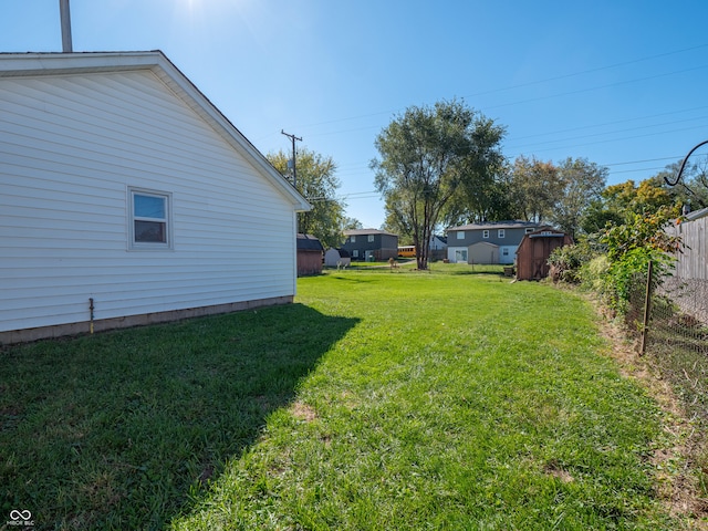 view of yard