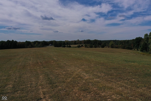 view of landscape with a rural view